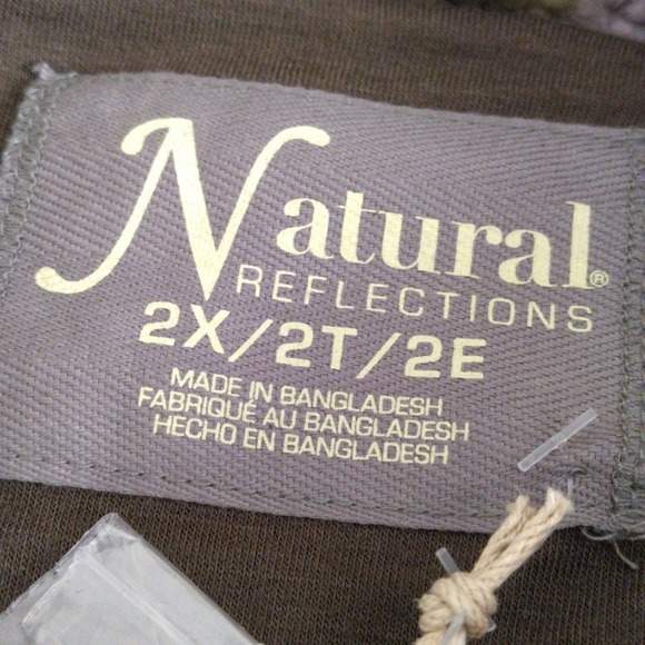 NWT Natural Reflections 2X Tribal Print Snap Front Sherpa Jacket - Picture 4 of 16